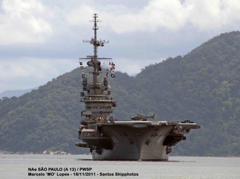 Sao Paulo авианосец