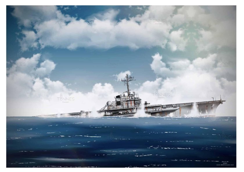 Затопленный авианосец