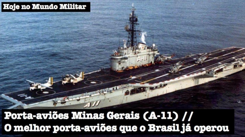 Бразильский авианосец Minas gerais