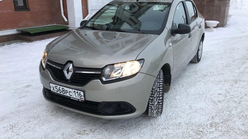 Рено Логан 2 светлый базальт