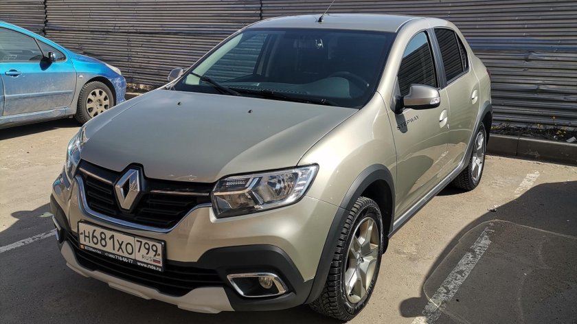 Рено степвей светлый базальт