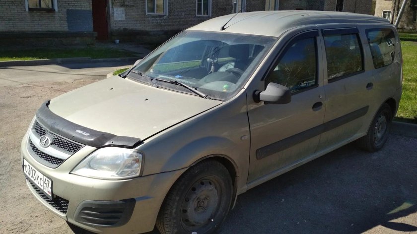 Lada Largus серый базальт