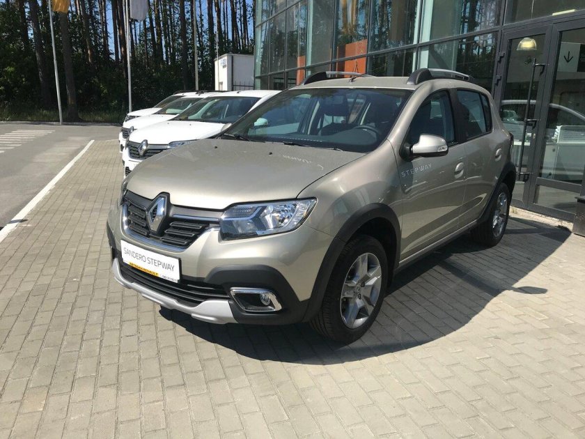 Renault Logan Stepway светлый базальт