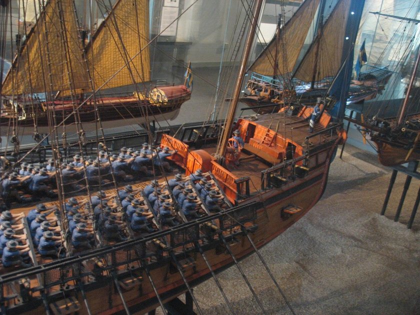 Корабль Шведов Фрегат Элефант