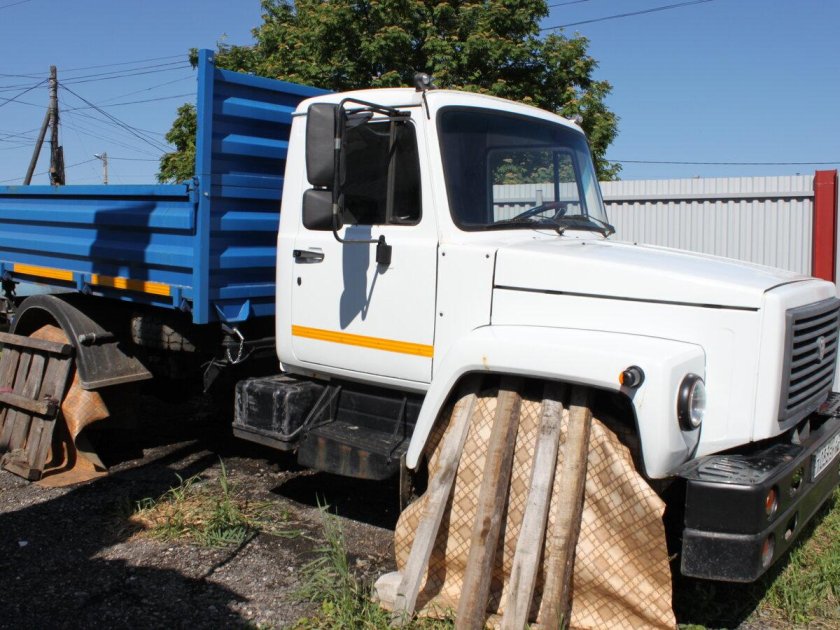 Грузовик газ 3309 самосвал