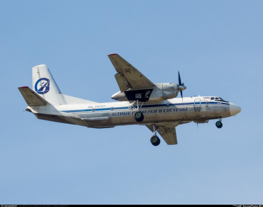 Ан 24 пассажирский самолет