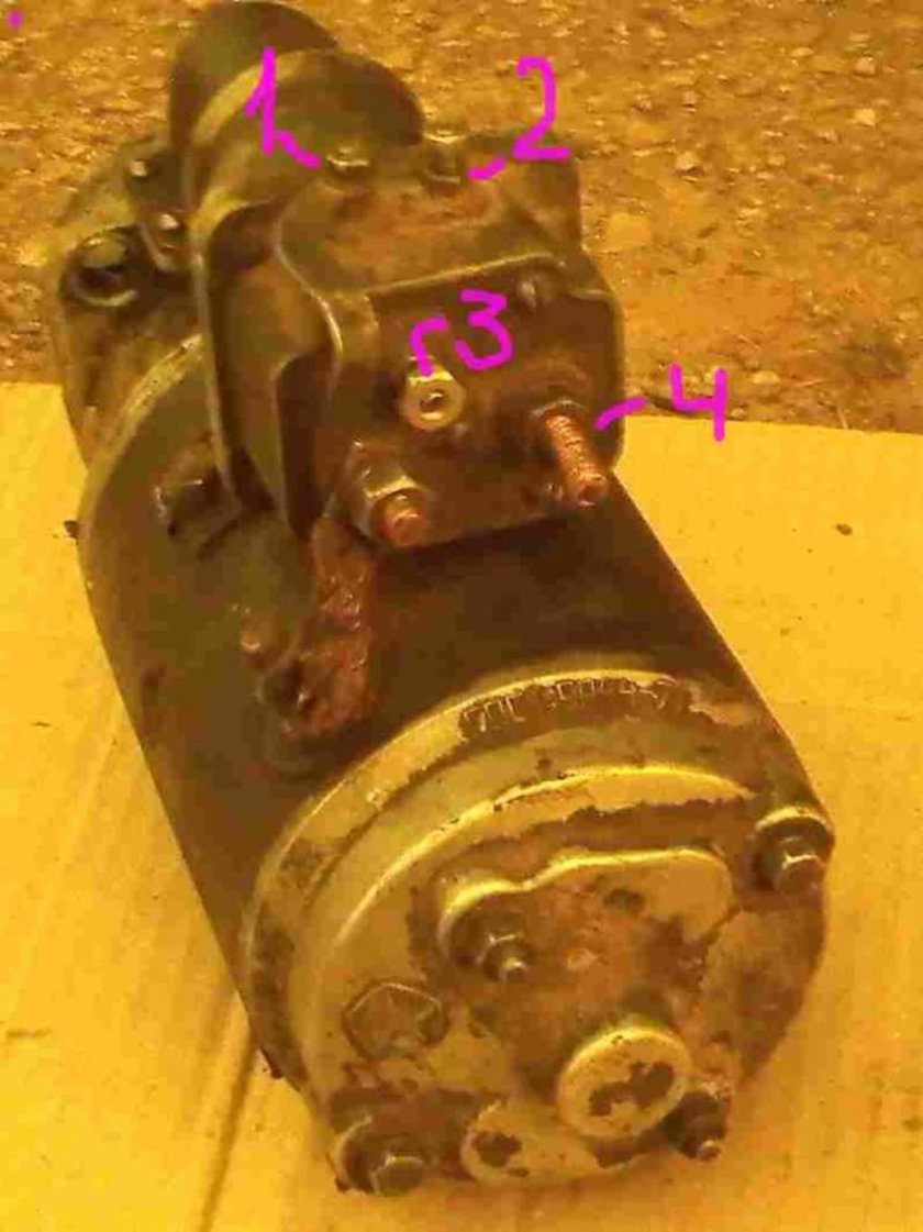 Реле стартера ЗИЛ 130