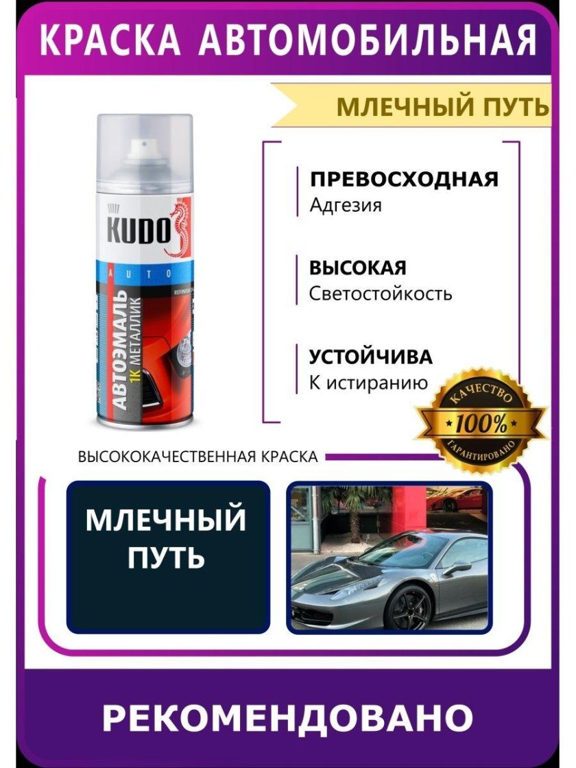 Краска автомобильная kudo