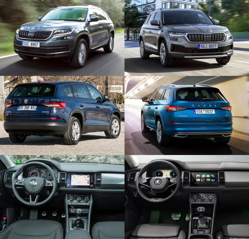 Skoda Kodiaq Рестайлинг отличия