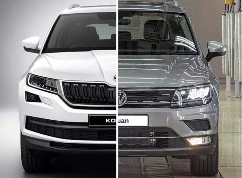 Шкода Кодиак и Тигуан