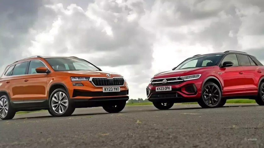 VW T-Roc vs Skoda