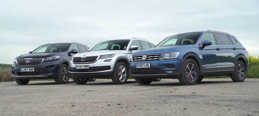 Volkswagen Tiguan и Skoda Kodiaq