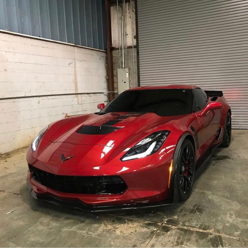 Chevrolet Corvette c7 Red