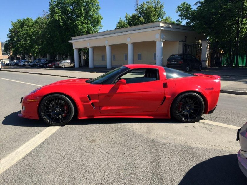 Chevrolet Corvette c6 Red