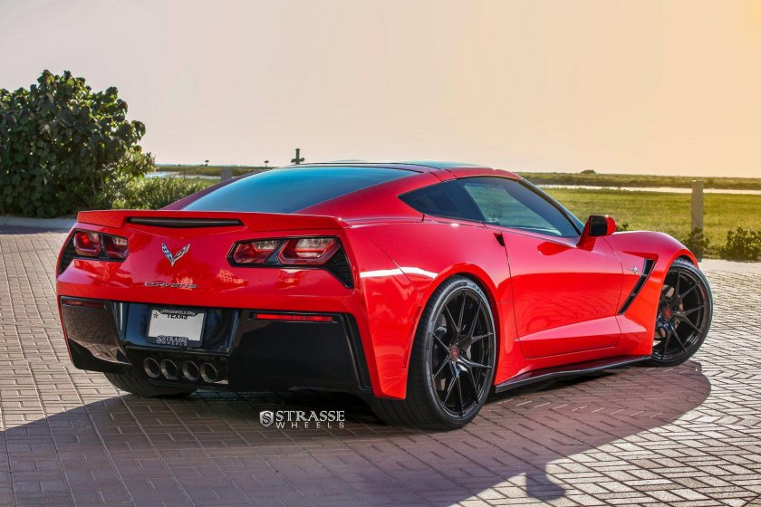 Chevrolet Corvette c7 Red
