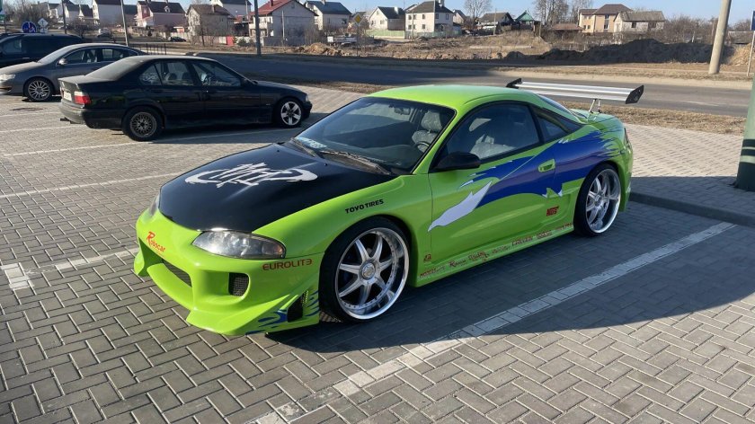 Mitsubishi eclipse 1995 форсаж