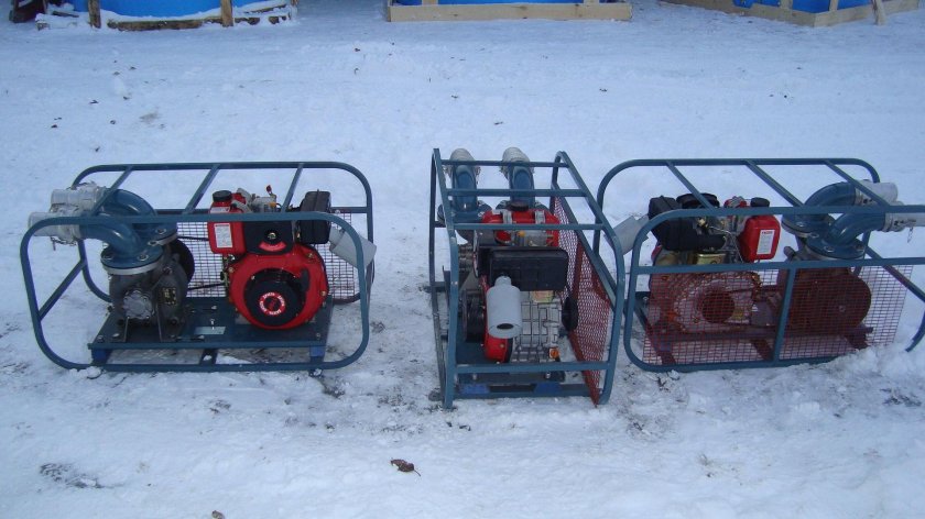 Мотопомпа танкер 49