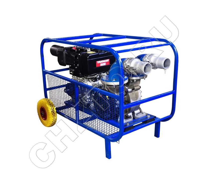 Мотопомпа дизельная танкер 049