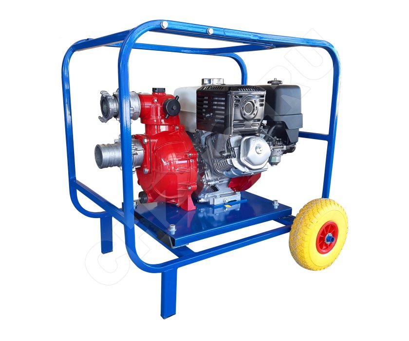 Мотопомпа пожарная