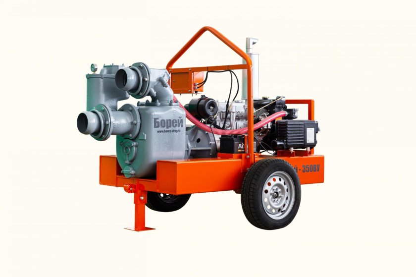 Дизельная мотопомпа борей 350