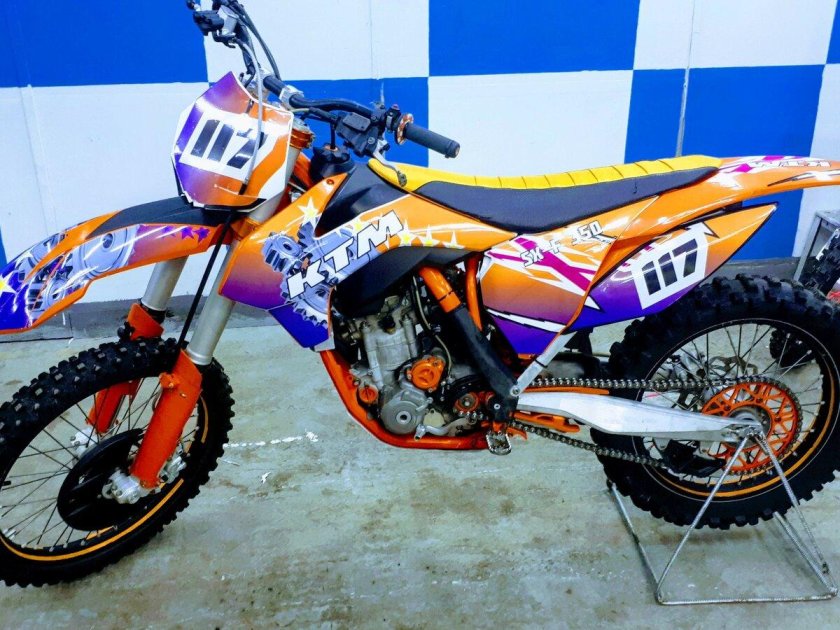 KTM 350 кубов