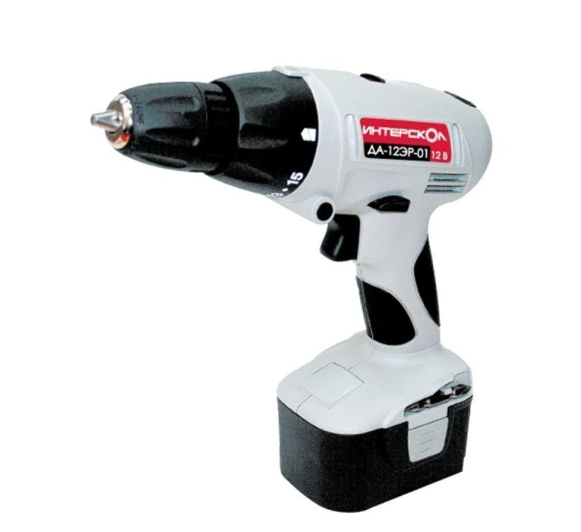 Шуруповерт аккумуляторный интерскол да 10