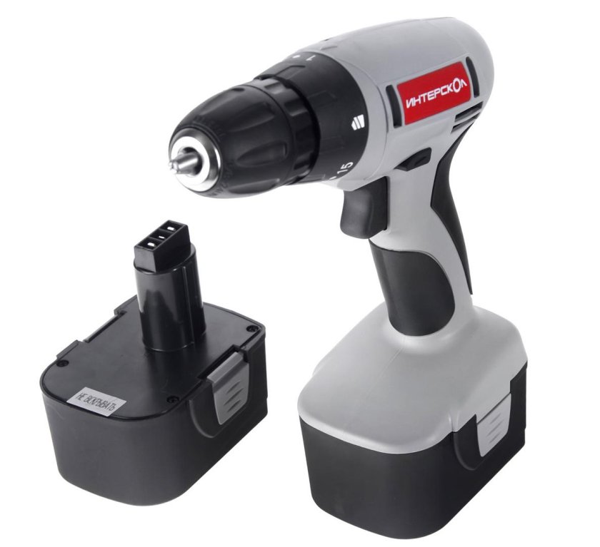 Дрель-шуруповерт Интерскол да-12эр