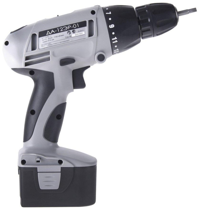 Дрель-шуруповерт Интерскол да-12эр