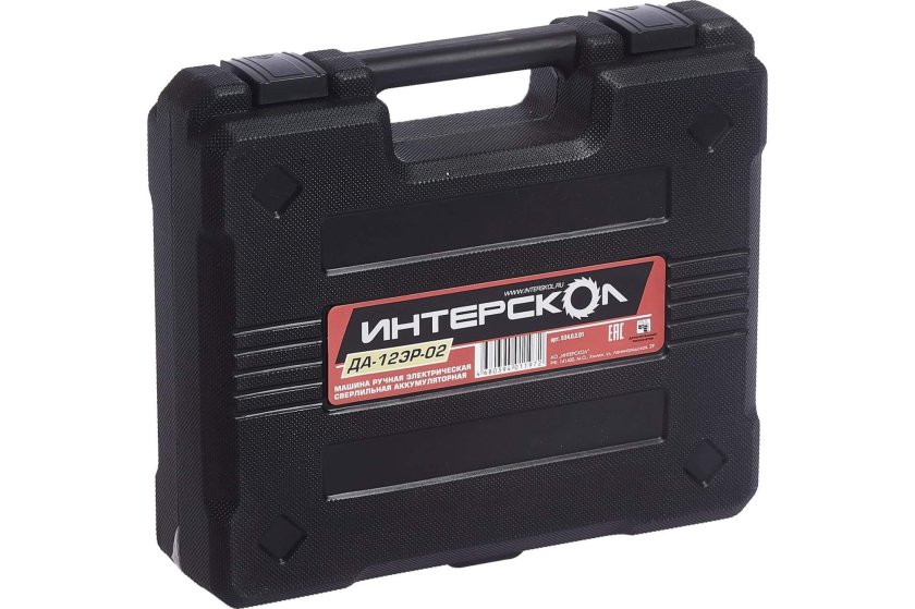 Аккумуляторная дрель-шуруповерт интерскол да-18эр 536.0.2.01