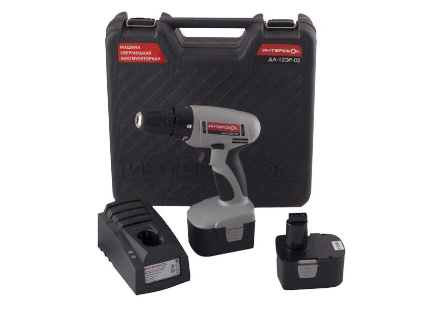 Шуруповерт аккумуляторный да-12эр Интерскол