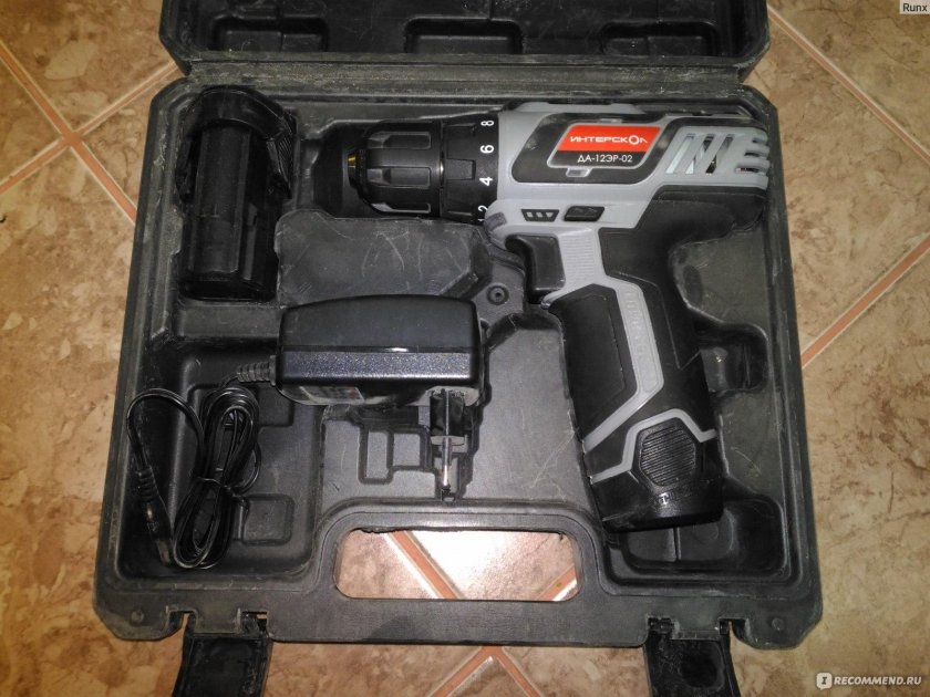 Шуруповерт Интерскол да-12эр-02