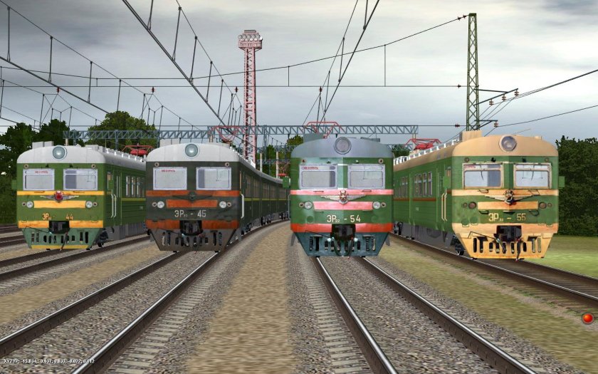 Эр12 электропоезд Trainz