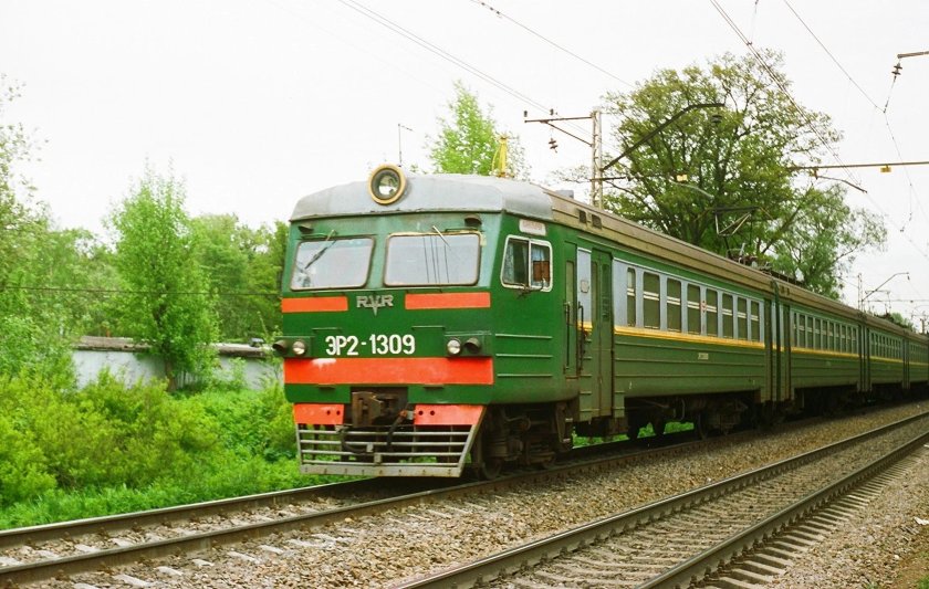 Электропоезд Рижский