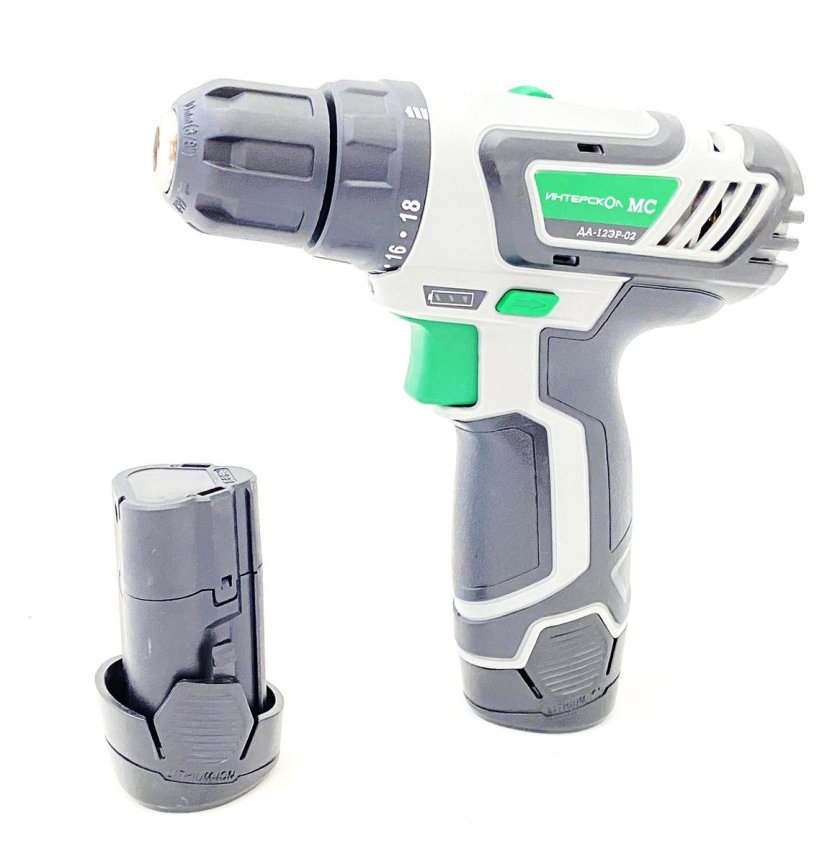 Дрель-шуруповерт Интерскол да-12эр