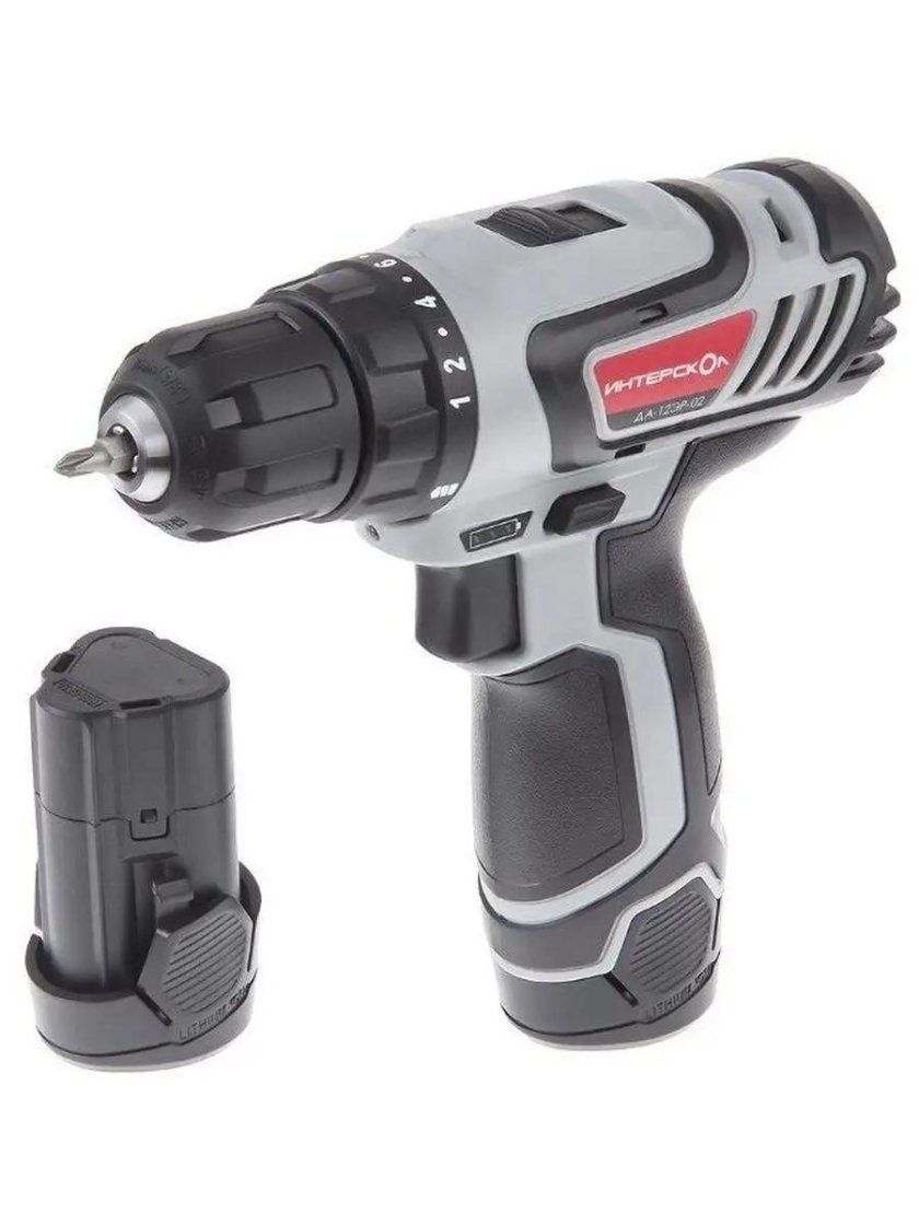 Дрель-шуруповерт Интерскол да-12эр