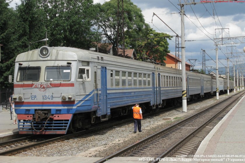 Электрички 2007 года