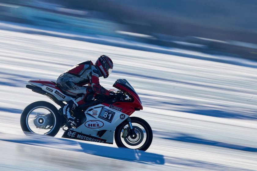 Мотоциклы на льду спорт