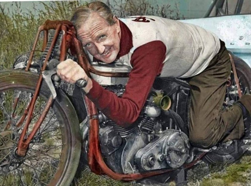 Мотоцикл indian Scout 1920 Берт Монро