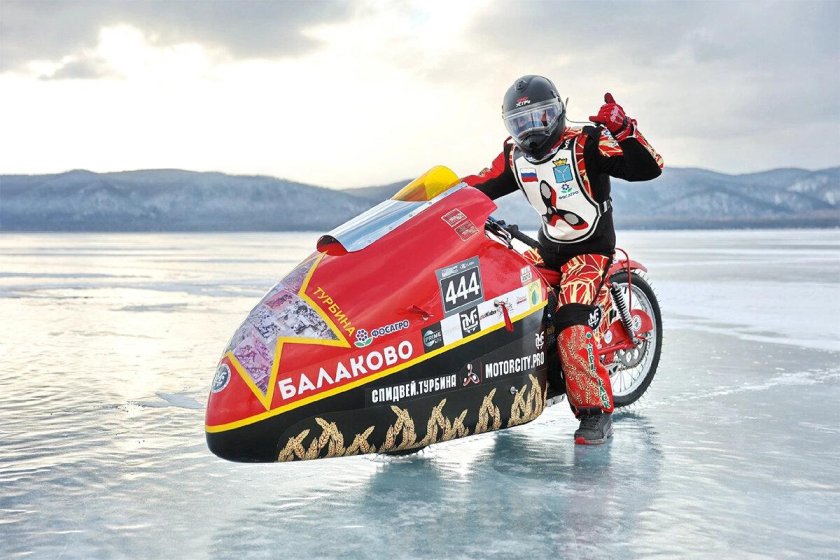 Рекорд скорости на мотоцикле