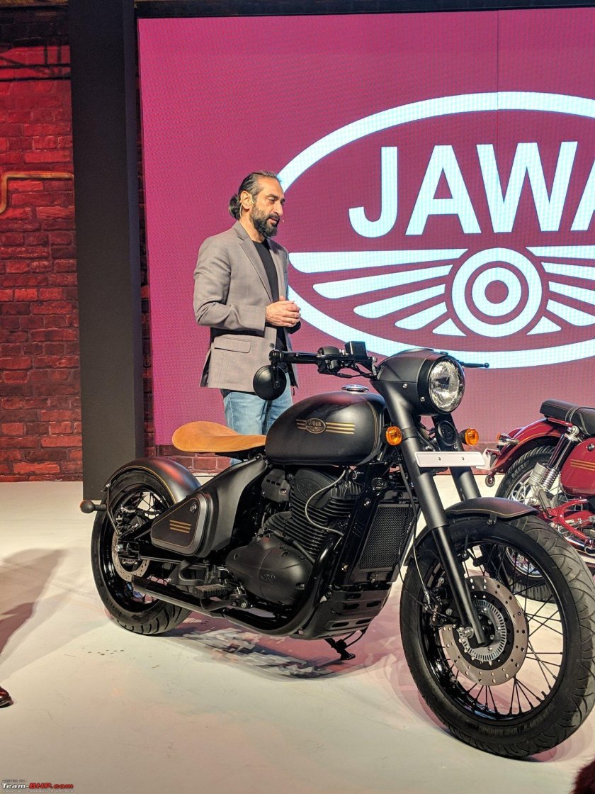 Новый мотоцикл Ява