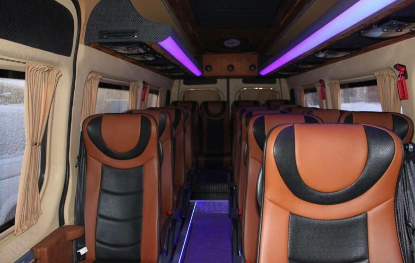 Салон Мерседес Спринтер турист