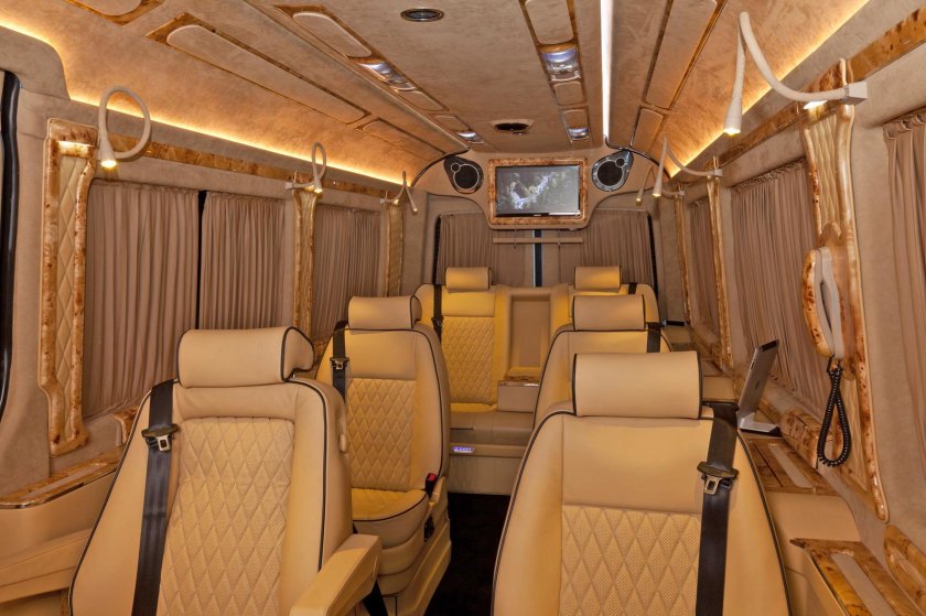 Мерседес Спринтер салон