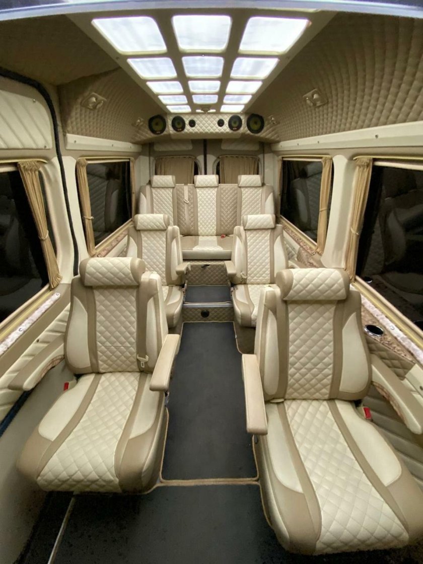 Микроавтобус мерседес спринтер салон