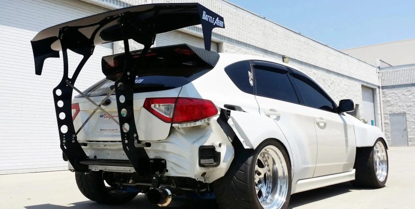 Спойлер Субару Импреза GH