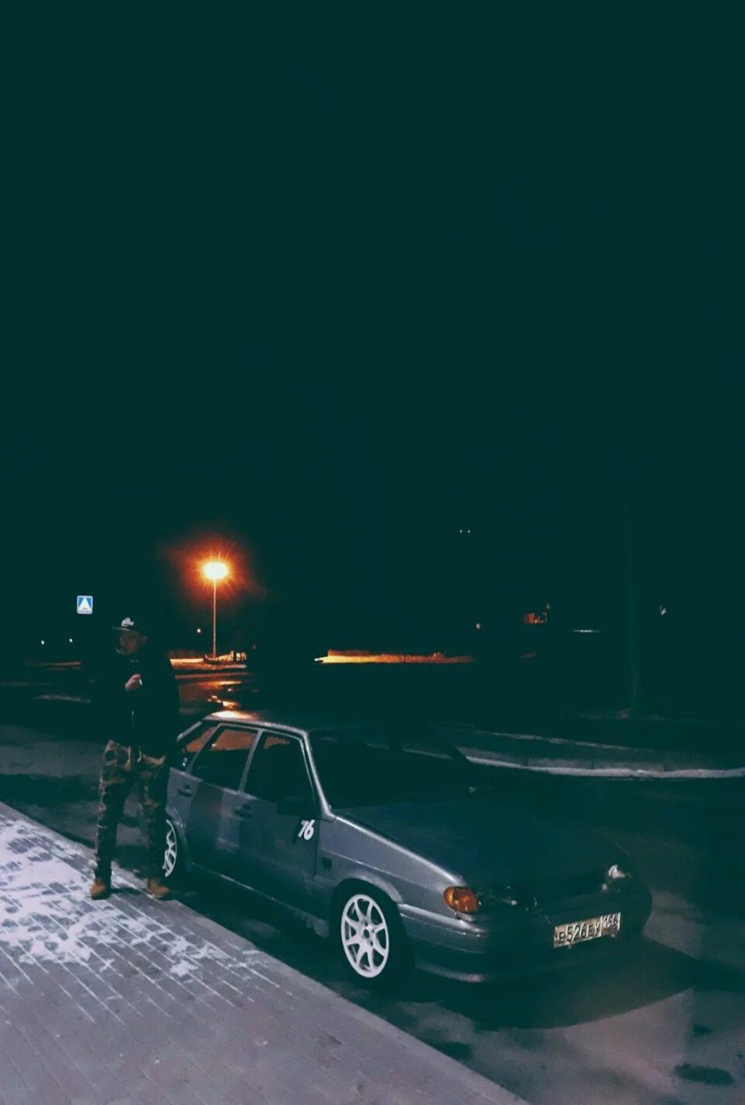 ВАЗ 2114 пацаны ночью