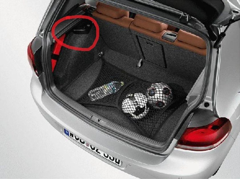 Фольксваген гольф 5 багажник