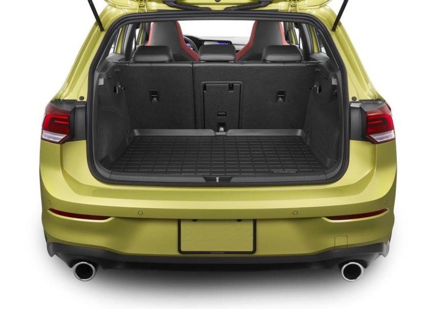 Volkswagen Golf багажник Размеры