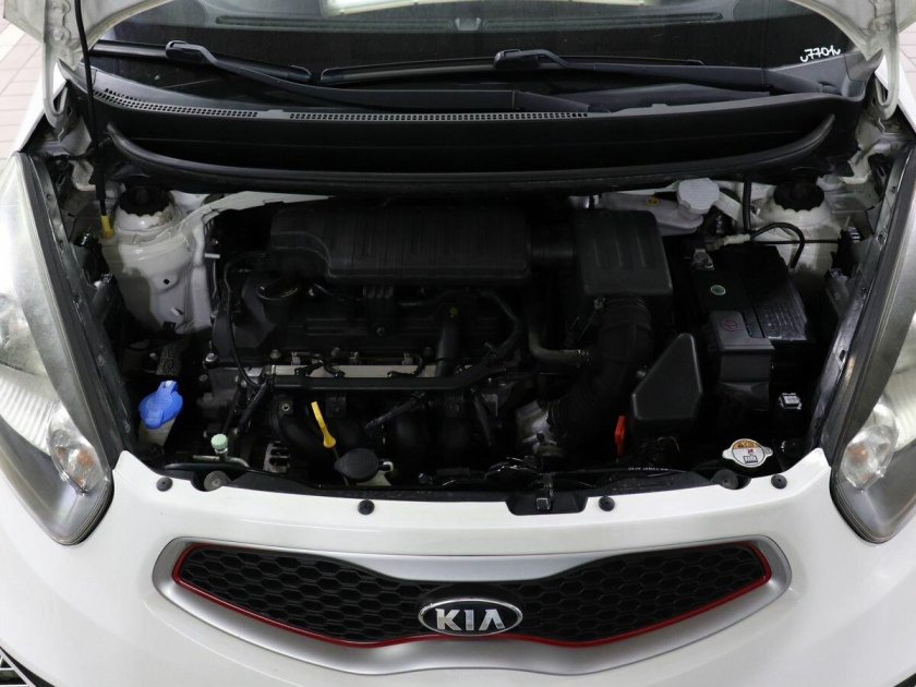 Kia picanto 2011 под капотом