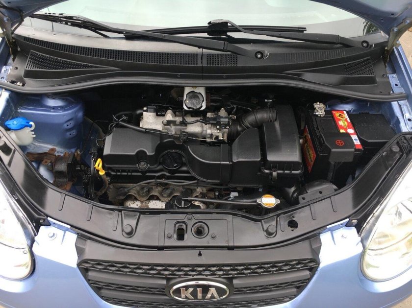 Подкапотка Киа Пиканто 2007