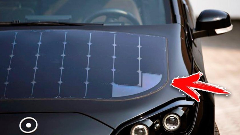 Приус с солнечной батареей
